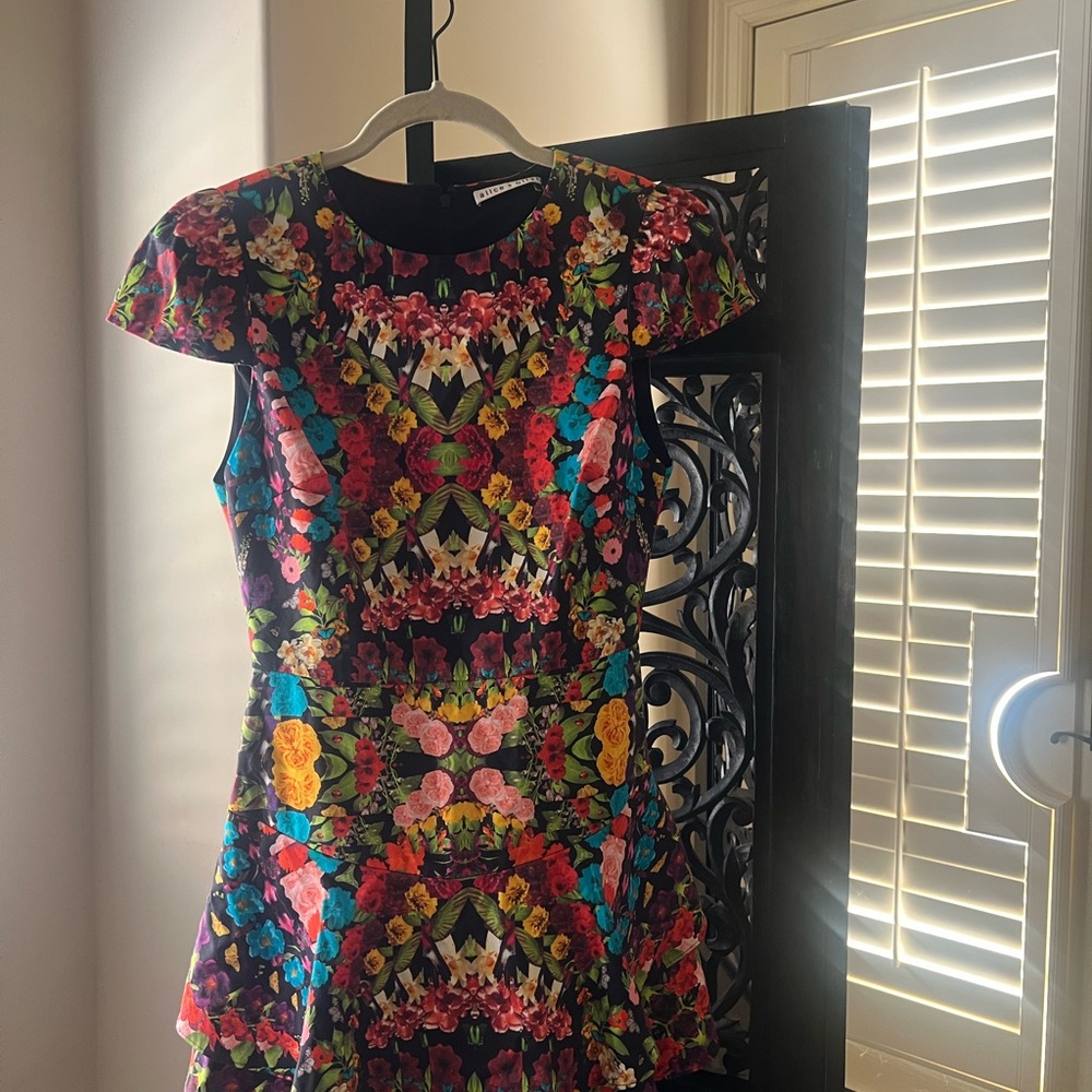 Alice + Olivia Floral Dress